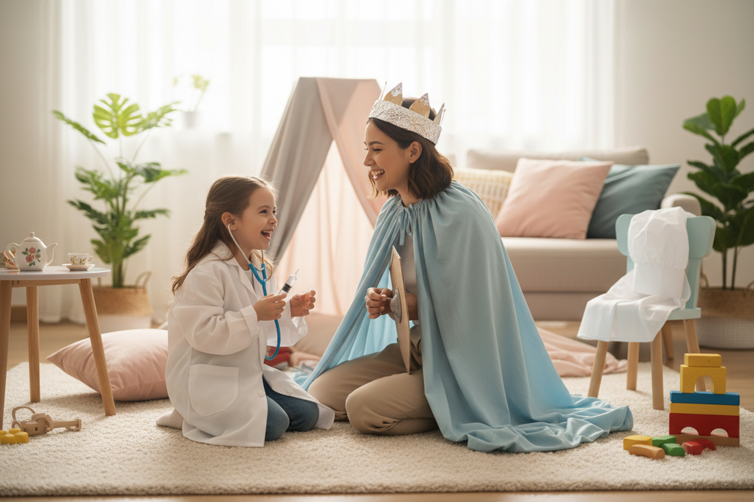 Fantasie bij kinderen: waarom meespelen zo belangrijk is