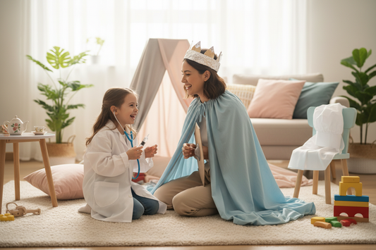 Fantasie bij kinderen: waarom meespelen zo belangrijk is